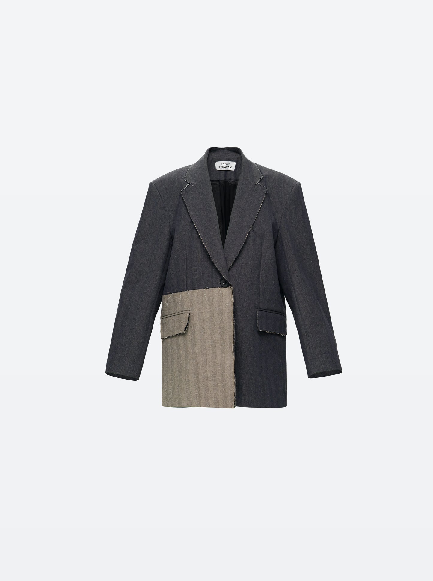 Oversized boyfriend jacket