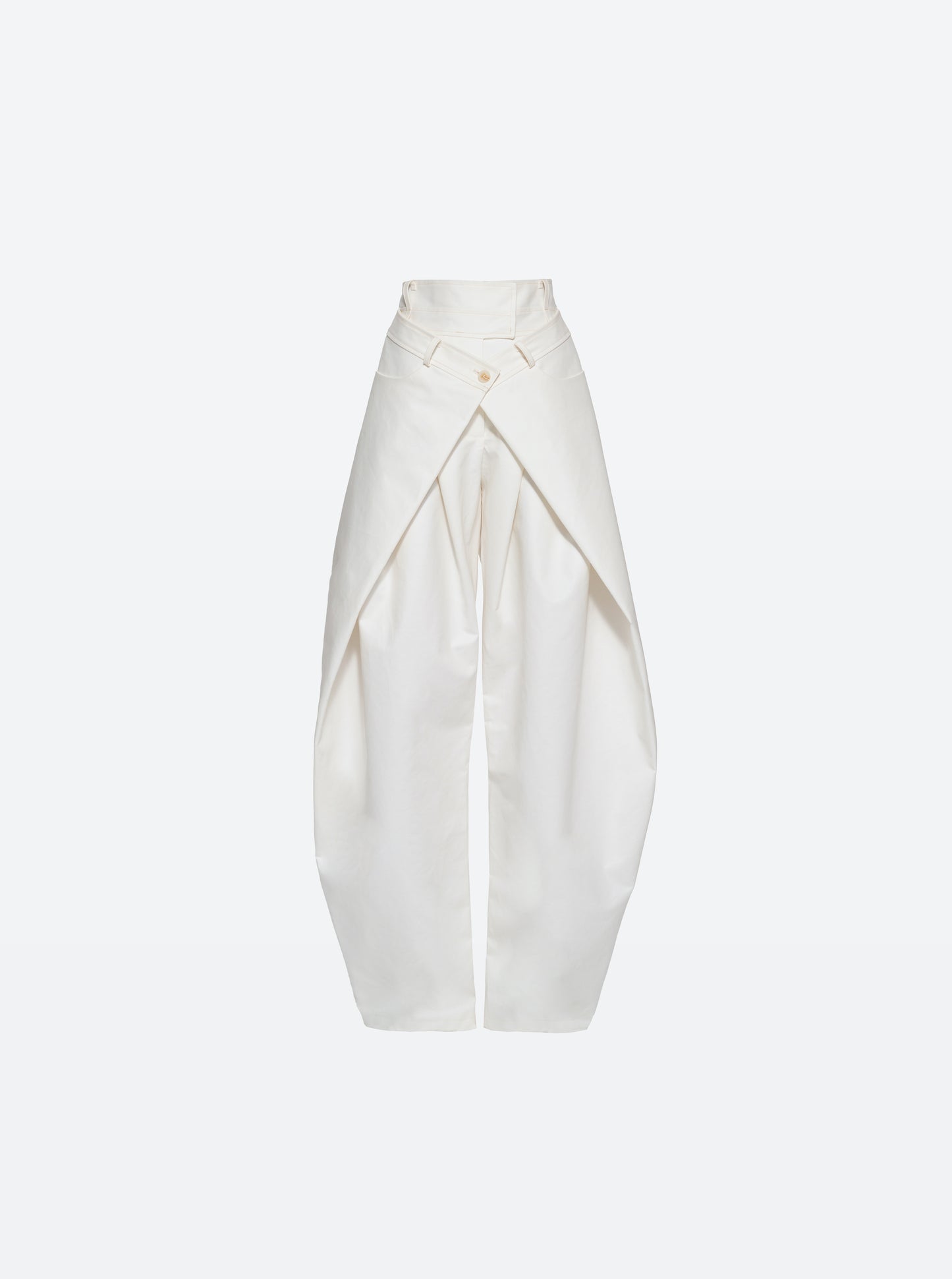 Double waist pants