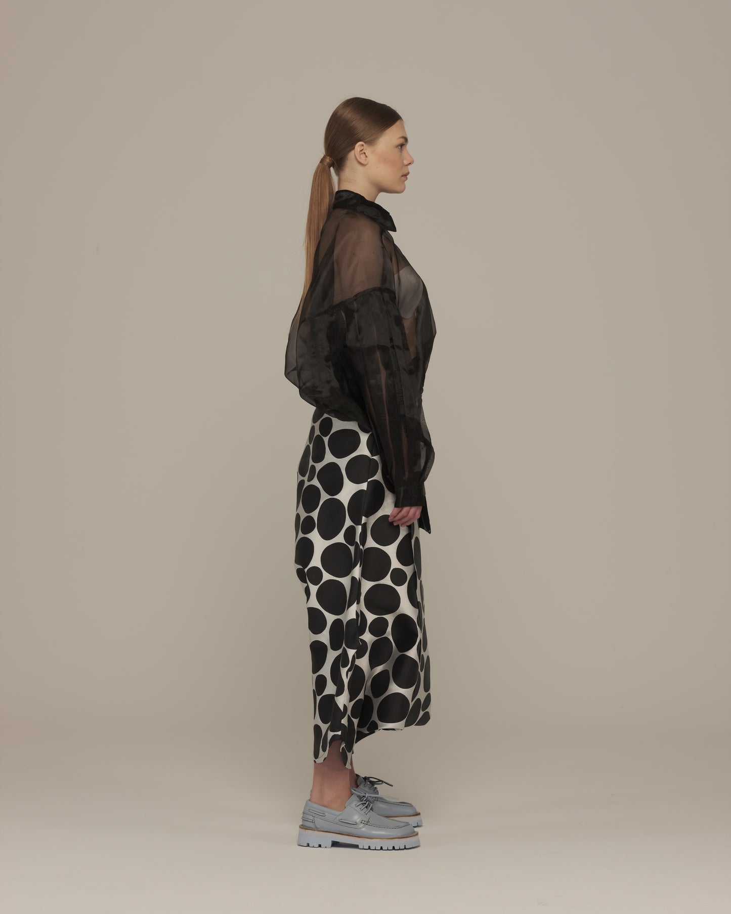Polka dot Sinbad pants