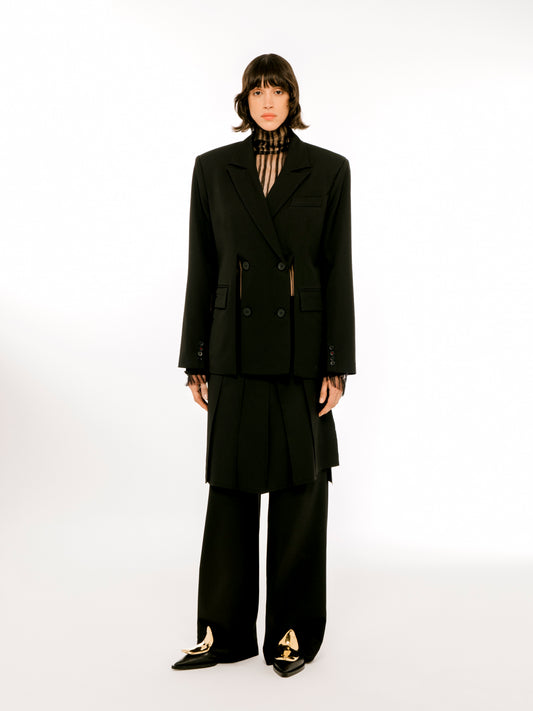 Double slit jacket