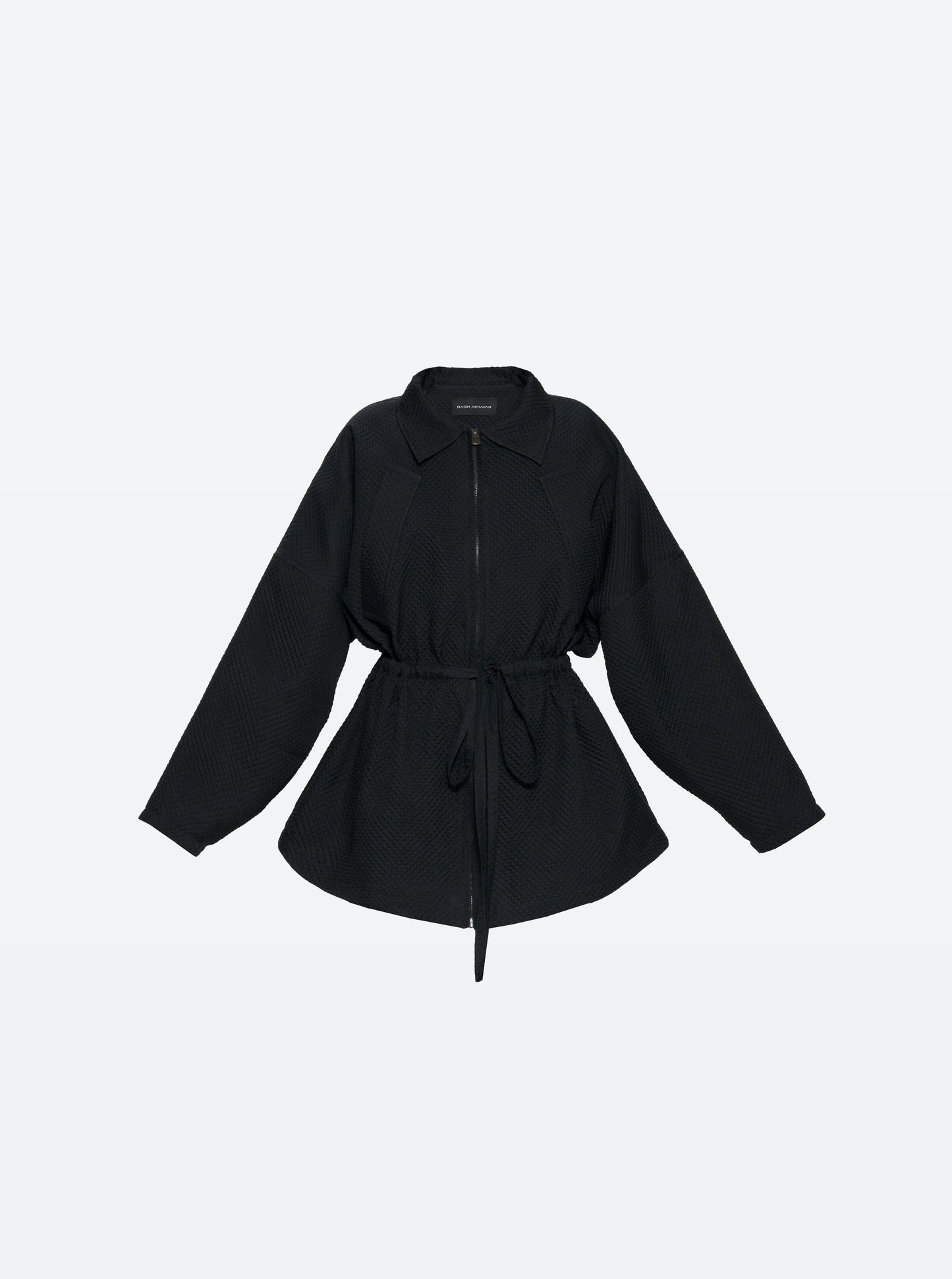 Zipper parka jacket