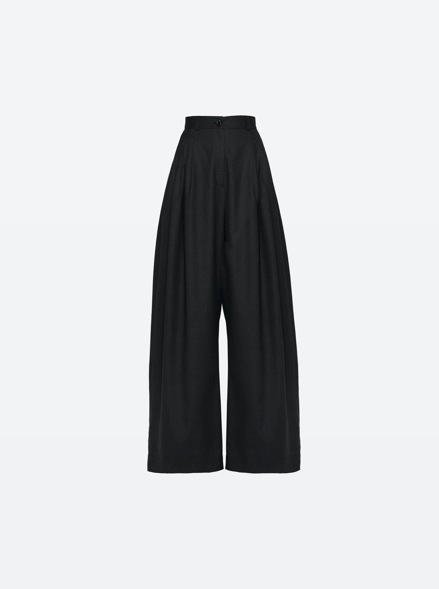 Pleated wide leg pants